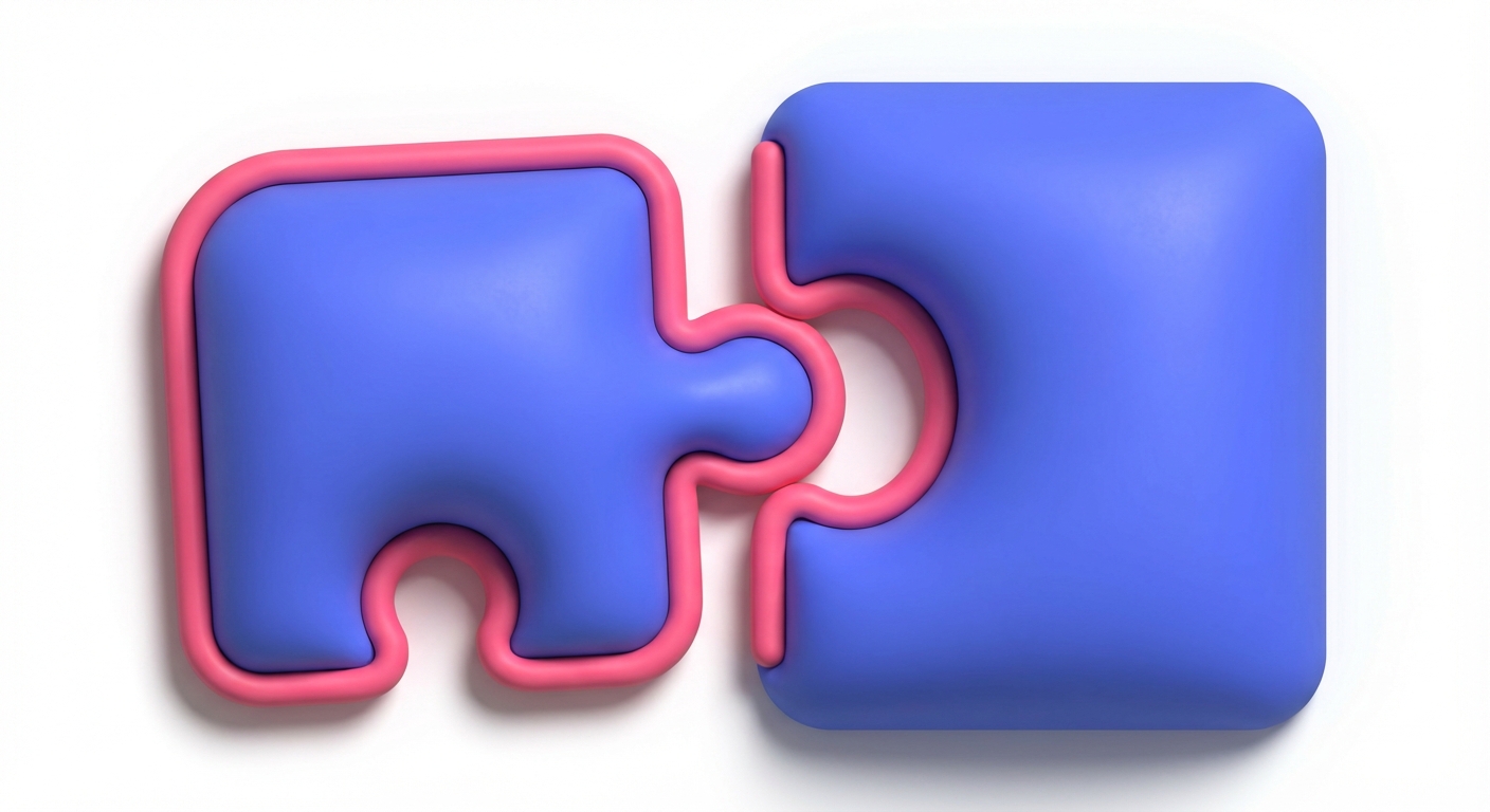 CMS Integration 3D Icon