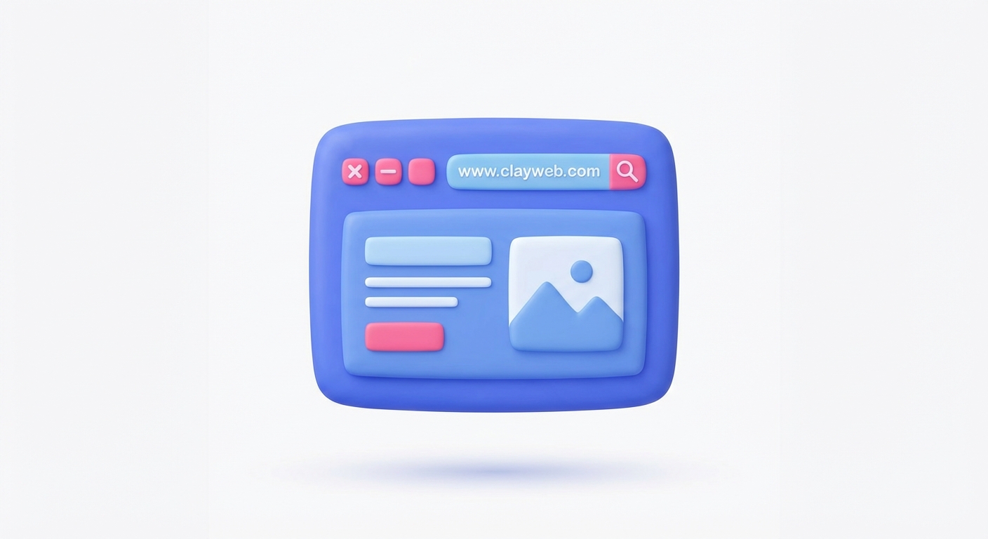 Web App 3D Icon